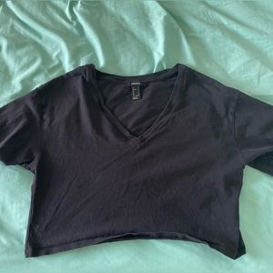 Off the shoulder crop top